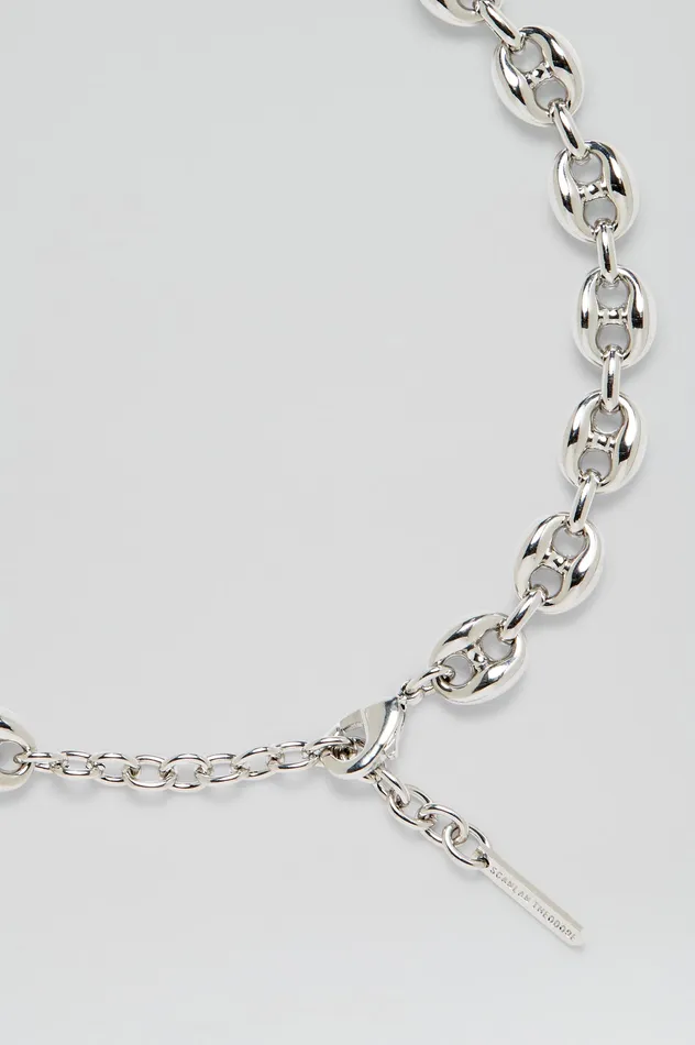 Women MARINE LINK CHAIN CHOKER SILVER Jewelry Scanlan Theodore Women MARINE LINK CHAIN CHOKER SILVER Jewelry Scanlan Theodore