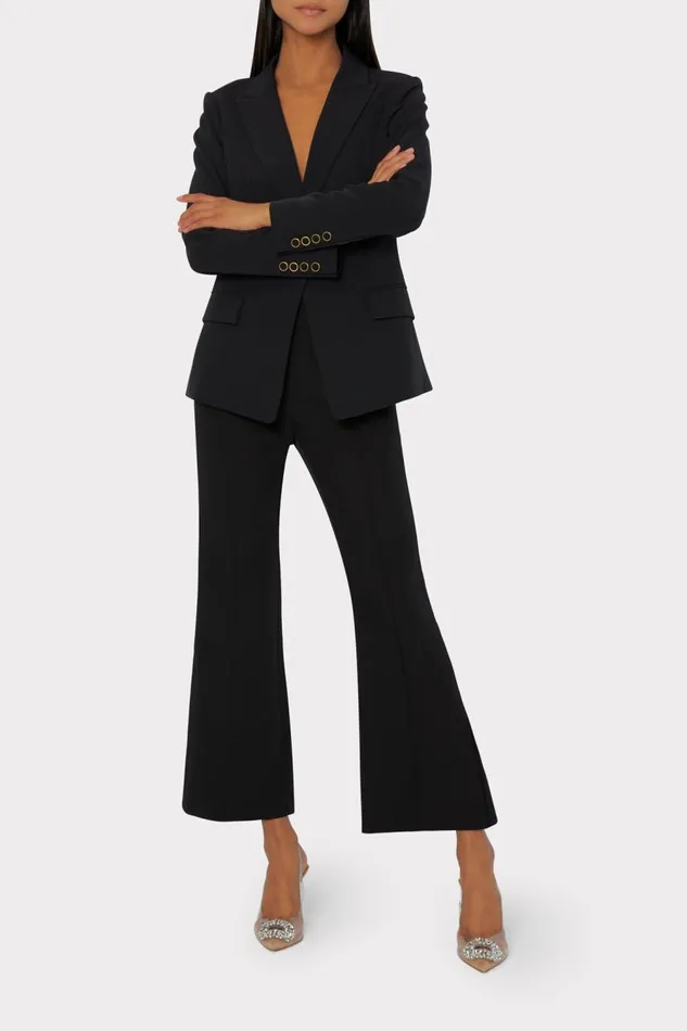 Women Matching Sets Milly Avery Cady Blazer Black