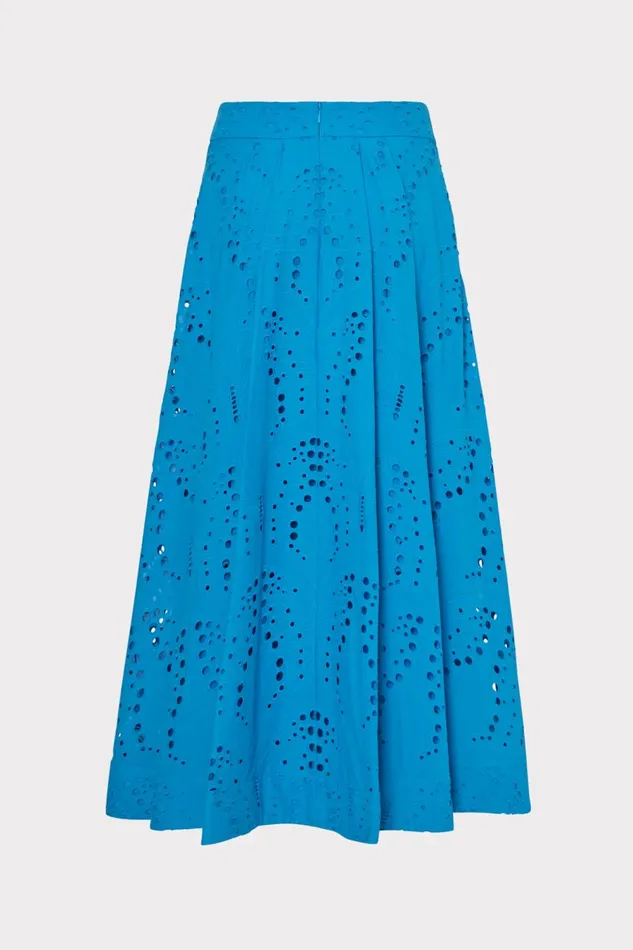 Women Matching Sets Milly Butterfly Eyelet Skirt Blue Women Matching Sets Milly Butterfly Eyelet Skirt Blue