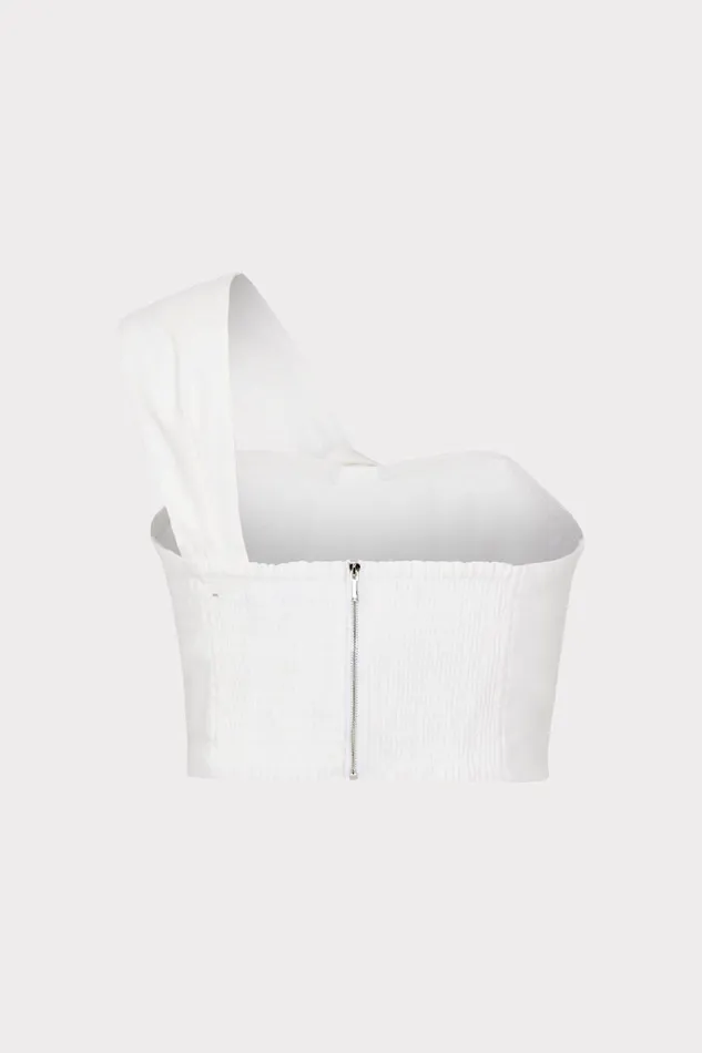 Women Matching Sets Milly Linen Top White Women Matching Sets Milly Linen Top White