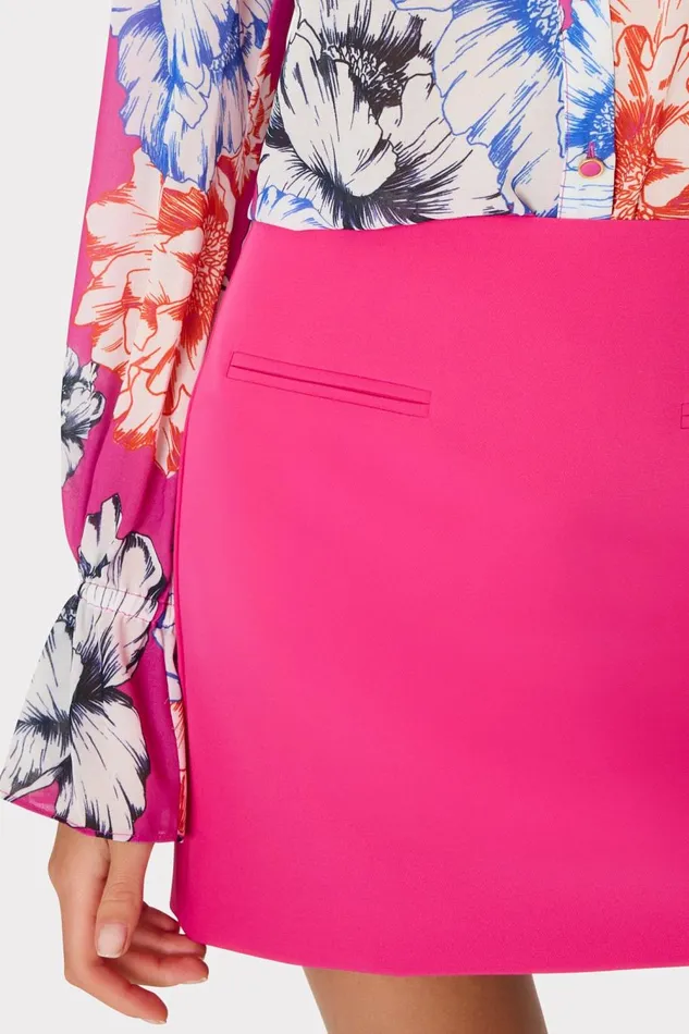 Women Matching Sets Milly Lizzy Cady Mini Skirt Milly Pink