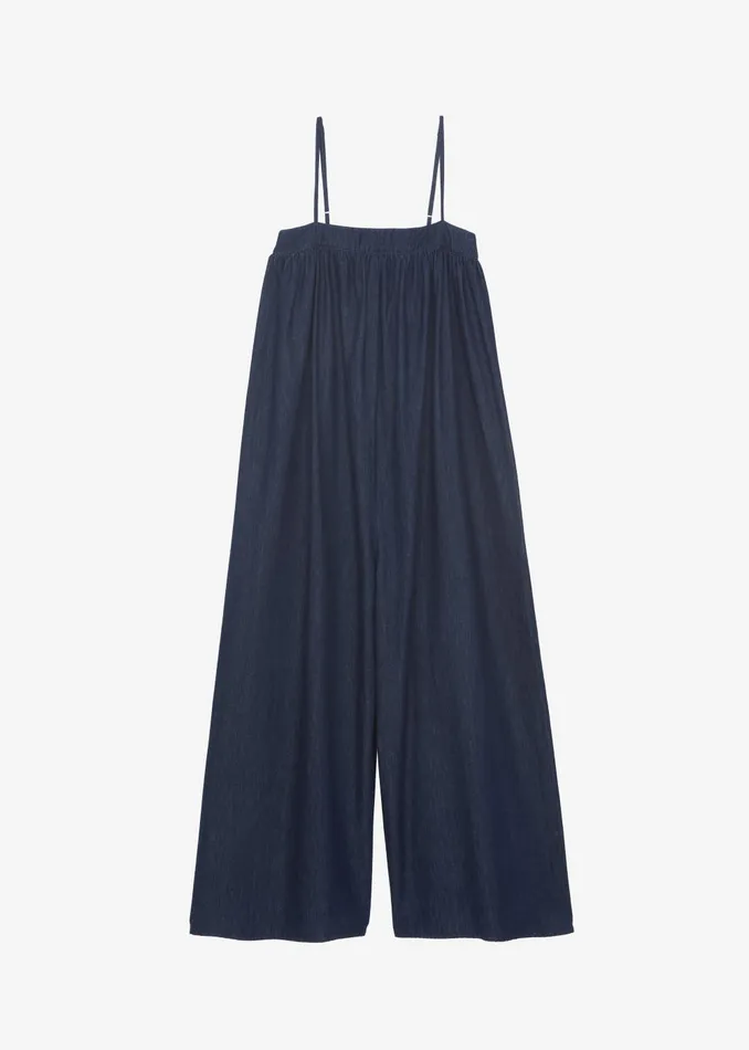 Women Maude Denim Jumpsuit 8211 Raw Wash The Frankie Shop Jumpsuits