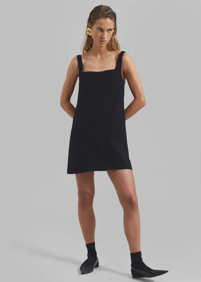 Women May Mini Dress 8211 Black The Frankie Shop Dresses