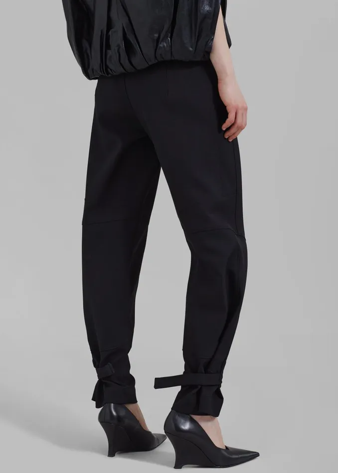 Women Maylis Trousers 8211 Black The Frankie Shop Bottoms