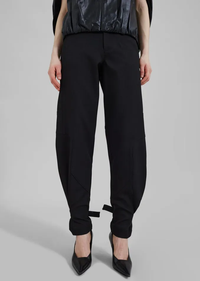 Women Maylis Trousers 8211 Black The Frankie Shop Bottoms