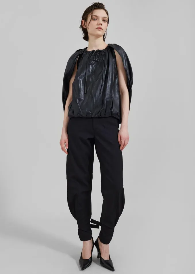 Women Maylis Trousers 8211 Black The Frankie Shop Bottoms