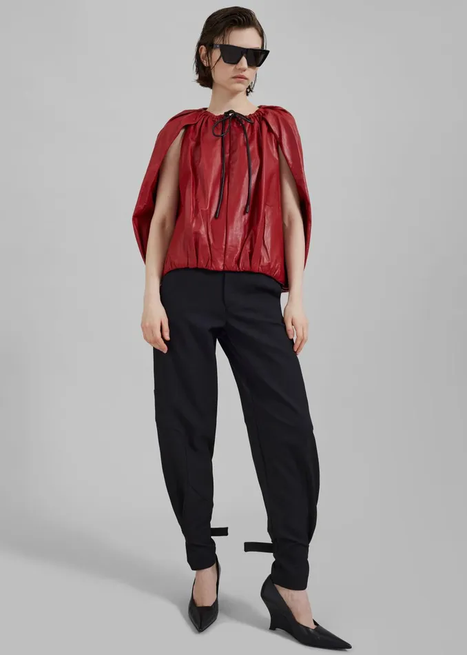 Women Maylis Trousers 8211 Black The Frankie Shop Bottoms