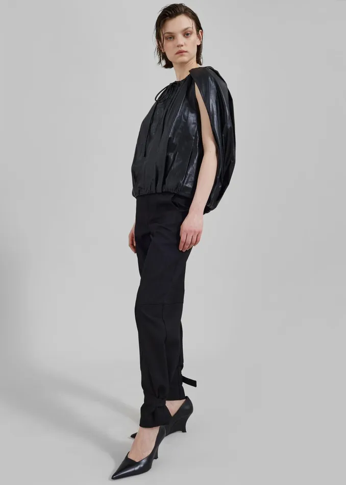 Women Maylis Trousers 8211 Black The Frankie Shop Bottoms