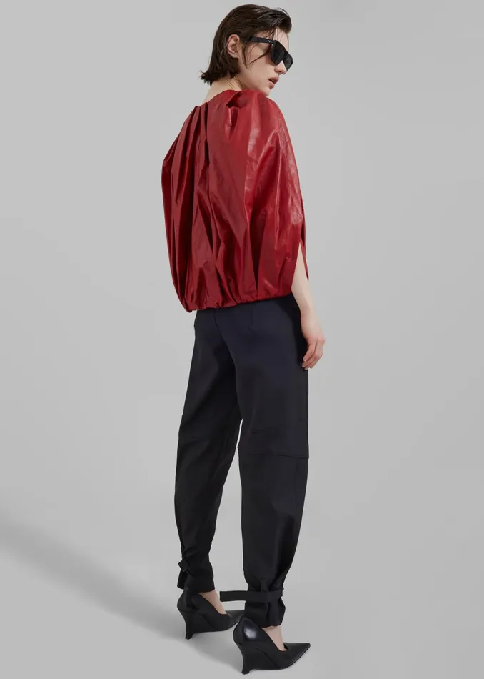 Women Maylis Trousers 8211 Black The Frankie Shop Bottoms