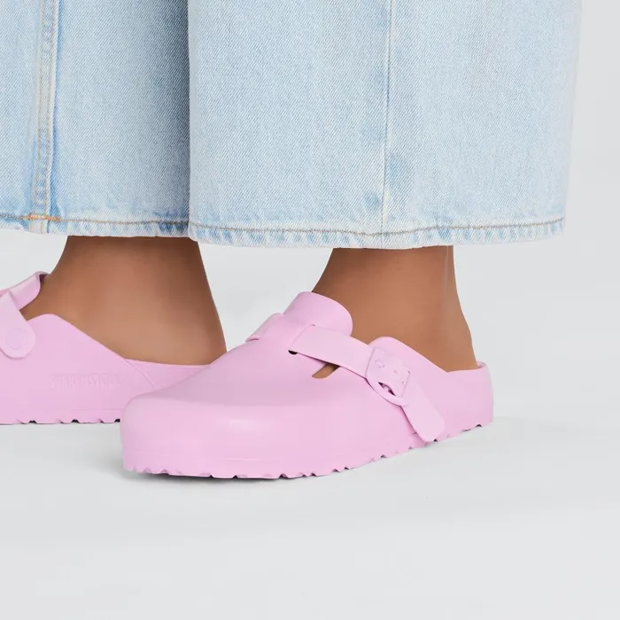 WomenMen Birkenstock Clogs Boston Essentials Fondant Pink