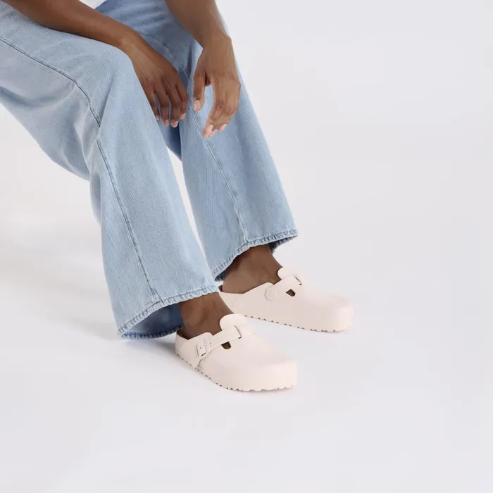 WomenMen Birkenstock Clogs Boston Essentials Light Rose