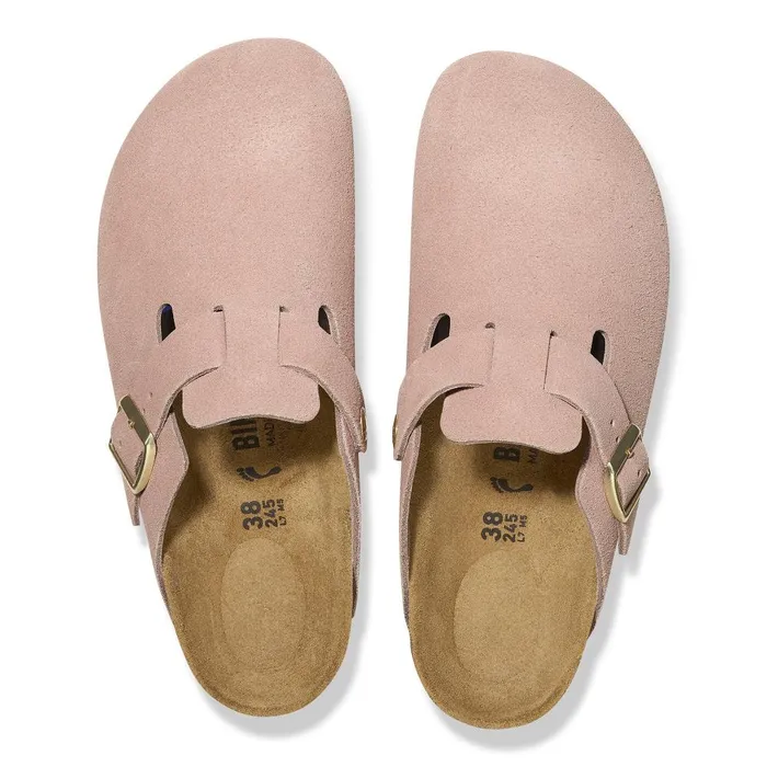 WomenMen Birkenstock Clogs Boston Light Rose