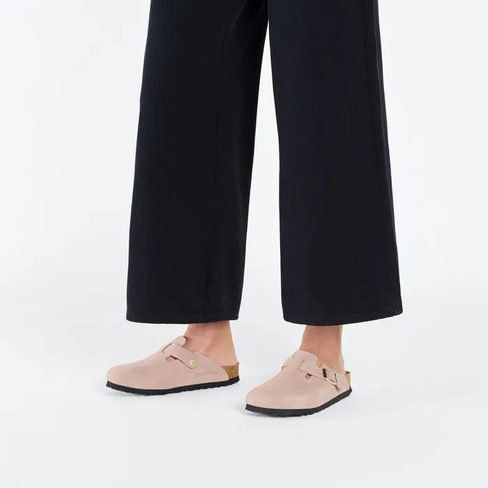WomenMen Birkenstock Clogs Boston Light Rose