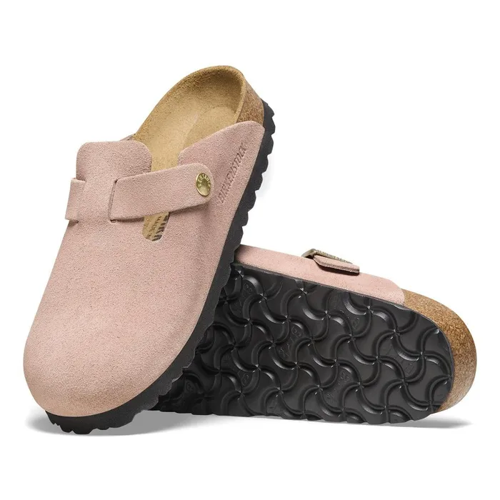 WomenMen Birkenstock Clogs Boston Light Rose