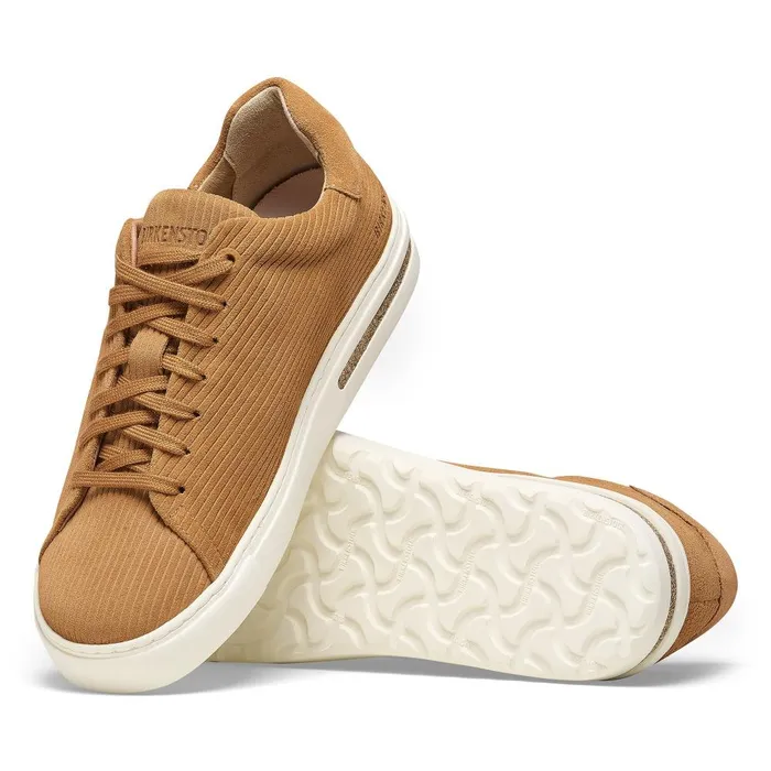 WomenMen Birkenstock Sneakers Bend Low Corduroy Cork Brown