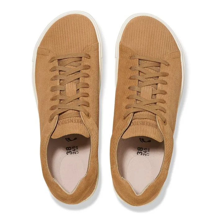 WomenMen Birkenstock Sneakers Bend Low Corduroy Cork Brown