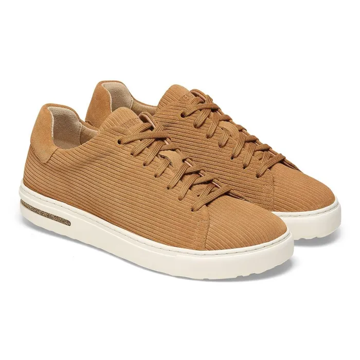 WomenMen Birkenstock Sneakers Bend Low Corduroy Cork Brown