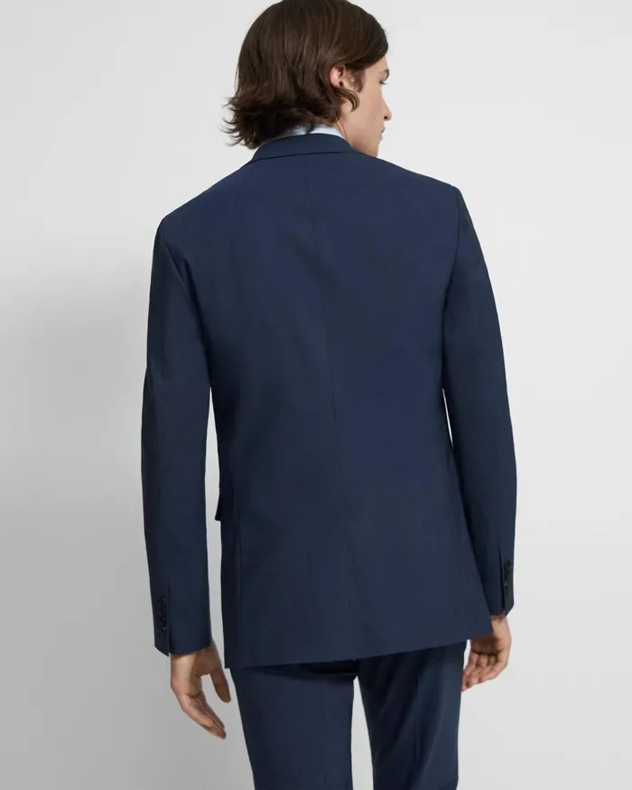 WomenMen Blazers Jackets Theory Structured Blazer In Stretch Wool Altitude