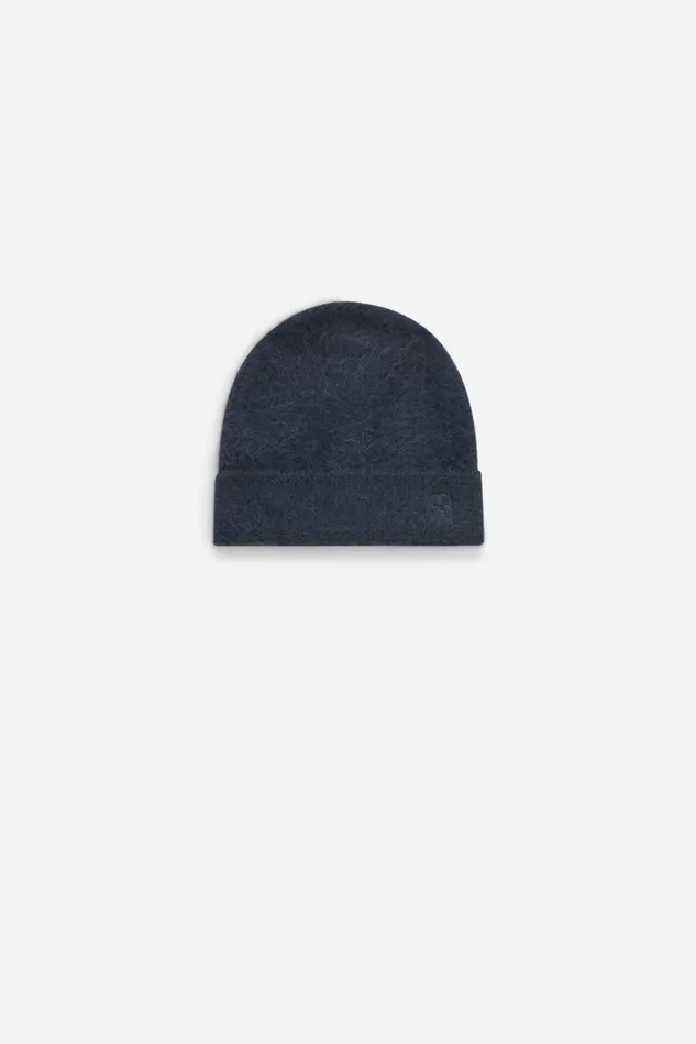 WomenMen Fluffy Hat Ink Black Filippa K Hats and Scarves