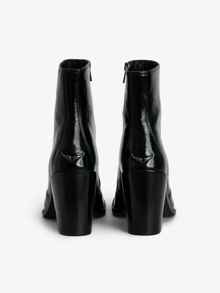 WomenMen Zadig and Voltaire Boots Preiser Ankle Boots Black WomenMen Zadig and Voltaire Boots Preiser Ankle Boots Black