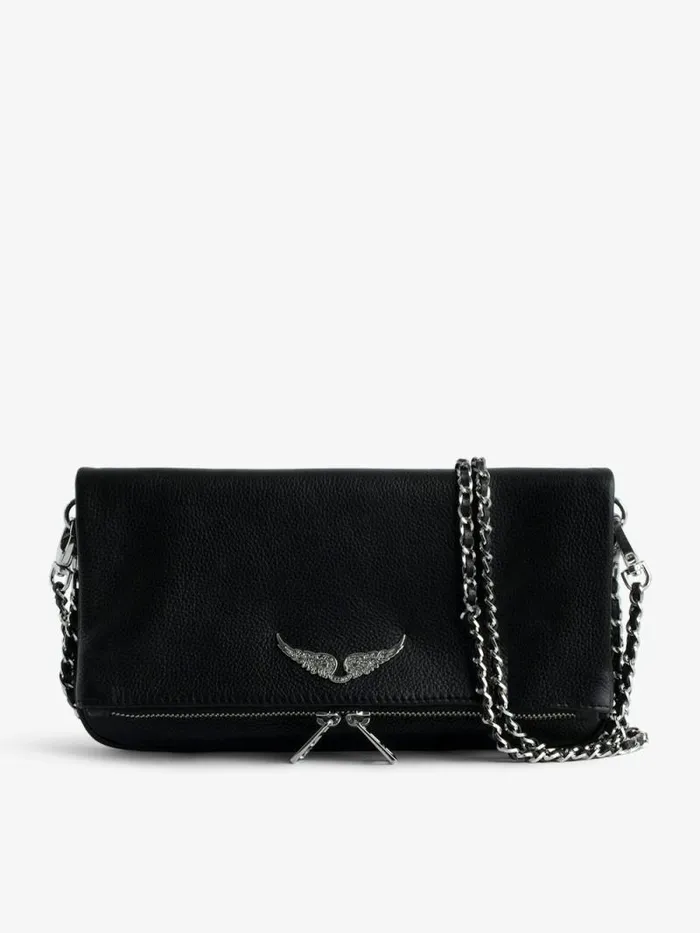 WomenMen Zadig and Voltaire Clutches Rock Clutch Black