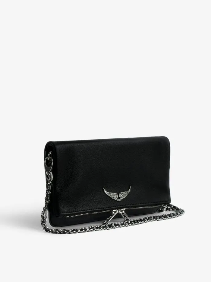 WomenMen Zadig and Voltaire Clutches Rock Clutch Black