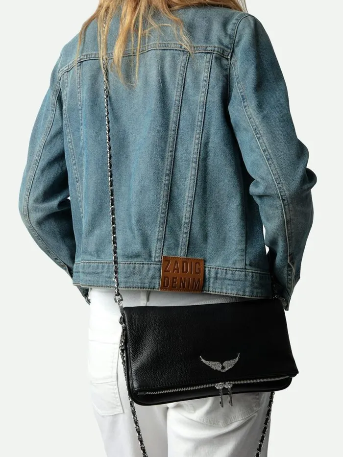 WomenMen Zadig and Voltaire Clutches Rock Clutch Black