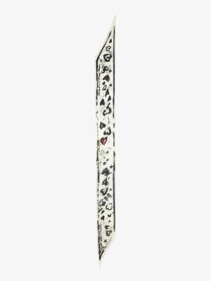 WomenMen Zadig and Voltaire Scarves Jessie Silk Scarf Flash WomenMen Zadig and Voltaire Scarves Jessie Silk Scarf Flash