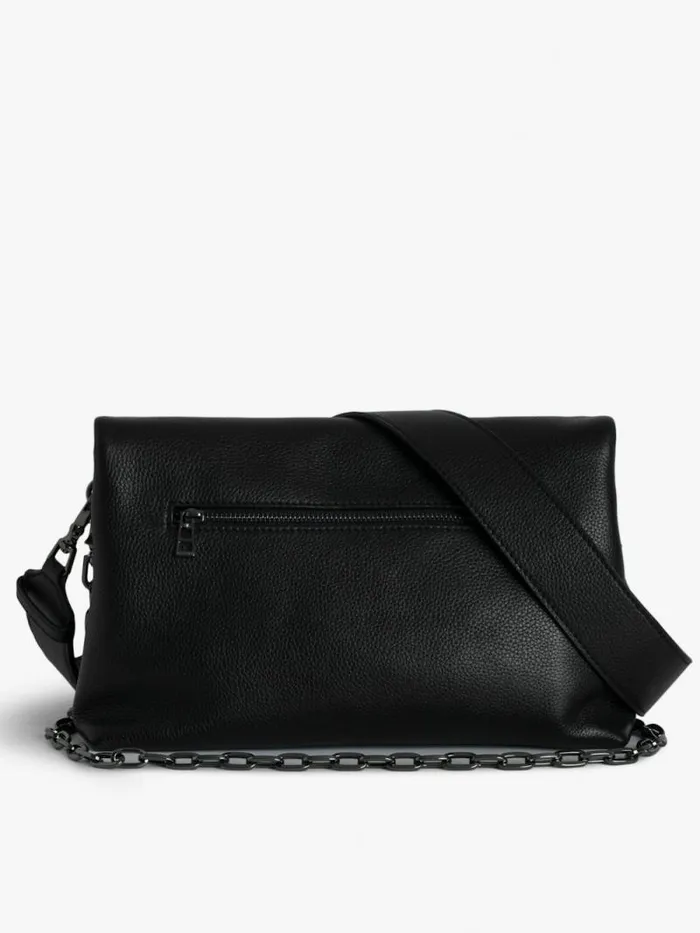 WomenMen Zadig and Voltaire Shoulder Bags Rocky Bag Black WomenMen Zadig and Voltaire Shoulder Bags Rocky Bag Black