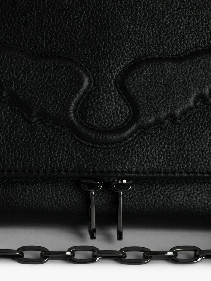 WomenMen Zadig and Voltaire Shoulder Bags Rocky Bag Black WomenMen Zadig and Voltaire Shoulder Bags Rocky Bag Black