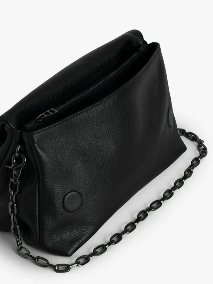 WomenMen Zadig and Voltaire Shoulder Bags Rocky Bag Black WomenMen Zadig and Voltaire Shoulder Bags Rocky Bag Black