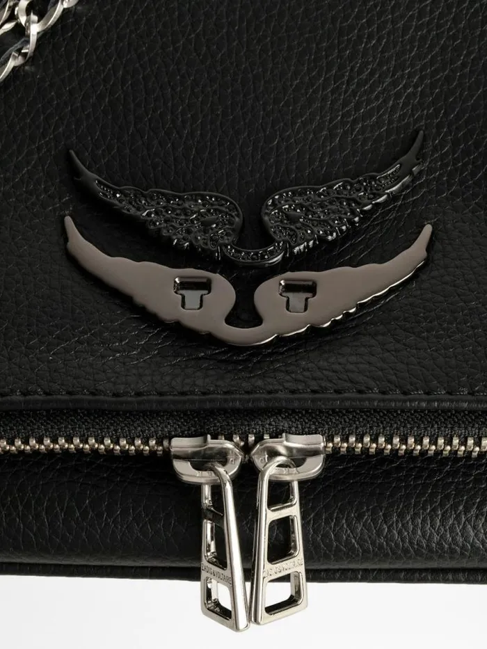 WomenMen Zadig and Voltaire Straps and Accessories Swing Your Wings Charm Black Mattjet WomenMen Zadig and Voltaire Straps and Accessories Swing Your Wings Charm Black Mattjet