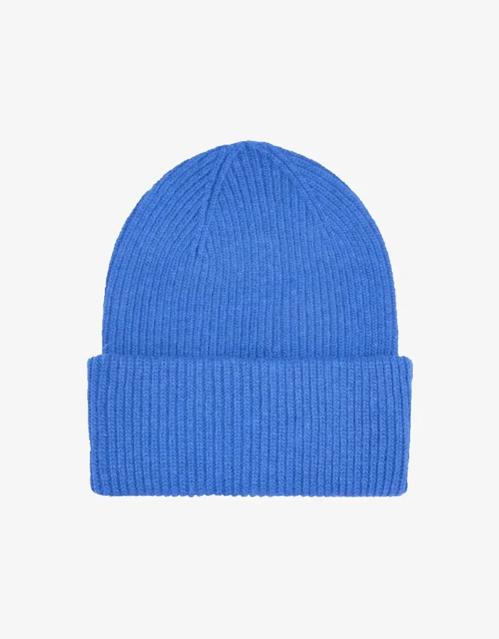 Women Merino Wool Hat Pacific Blue Colorful Standard Hats