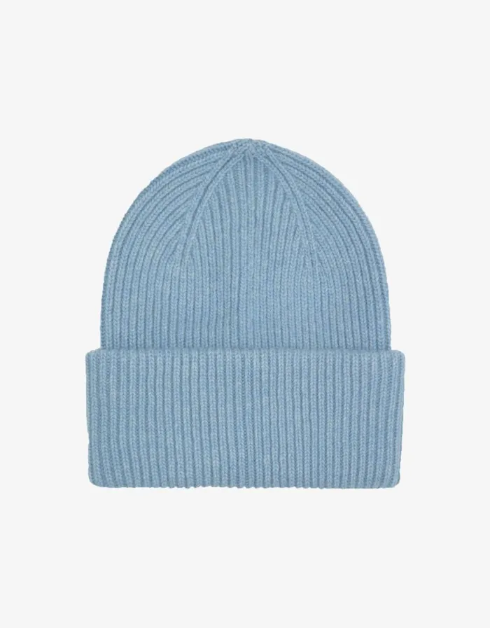 Women Merino Wool Hat Stone Blue Colorful Standard Hats