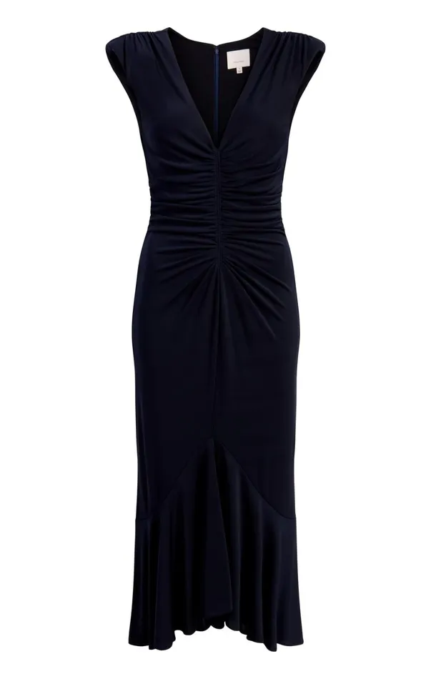 Women Midi Cinq Sept Dianne Dress Navy