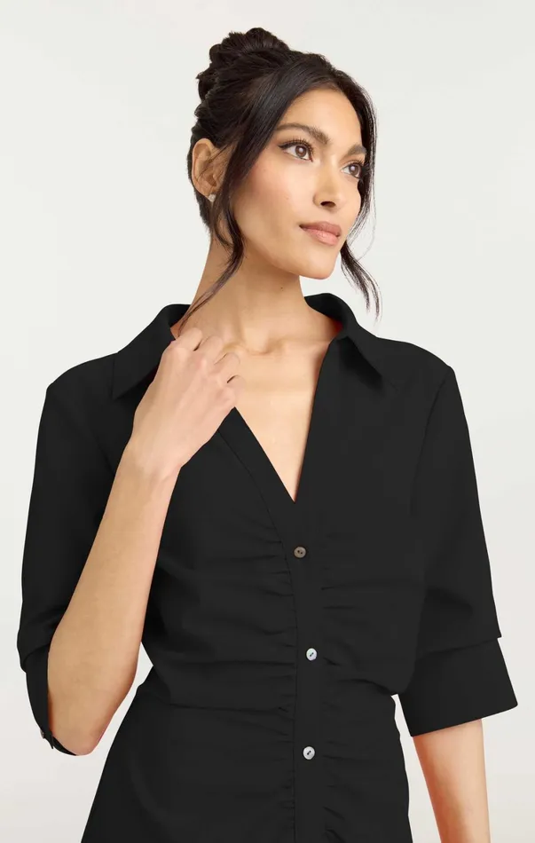 Women Mini Cinq Sept Mini Elina Dress Black