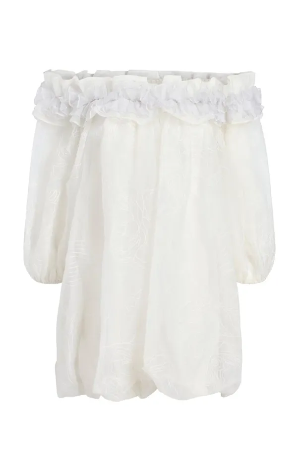 Women Mini Cinq Sept Nava Dress Ivory