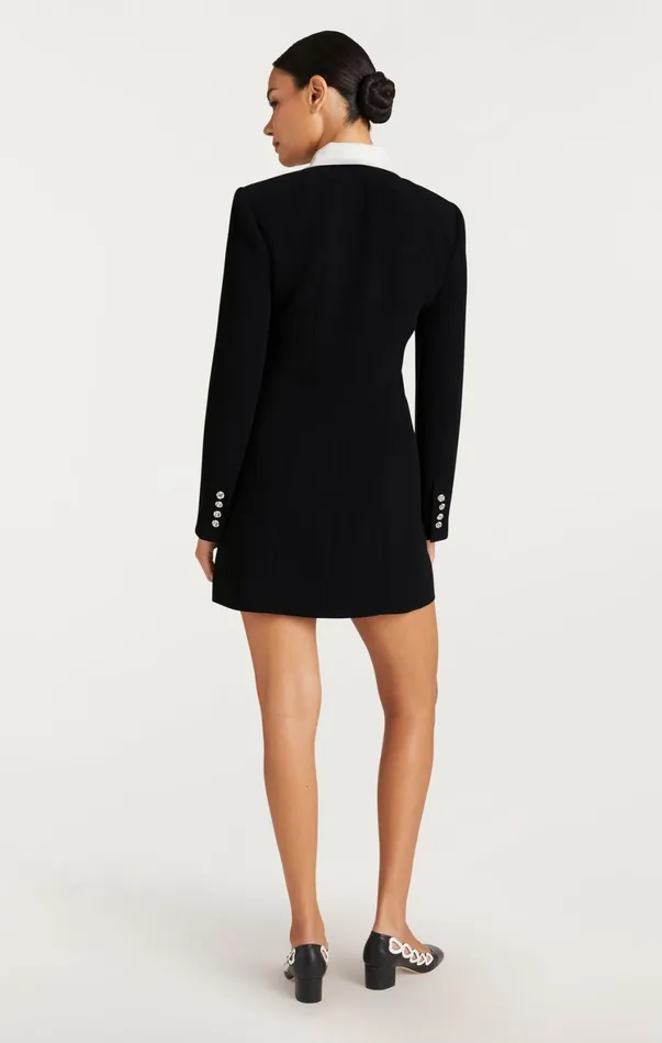 Women Mini Cinq Sept Sheryl Dress Blackivory