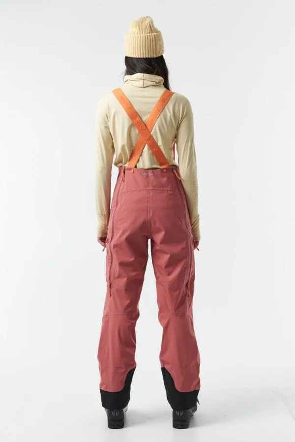 Women MtnX Treeline 3L Light BibCedar Orage Pants Women MtnX Treeline 3L Light BibCedar Orage Pants