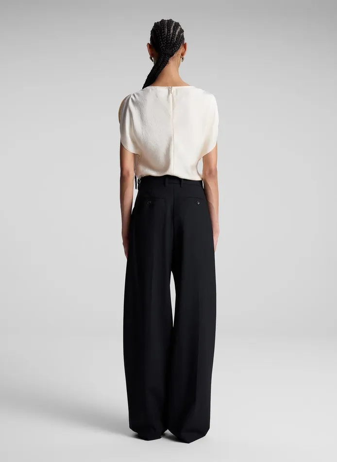 Women Nadia Satin Top Villa ALC Tops