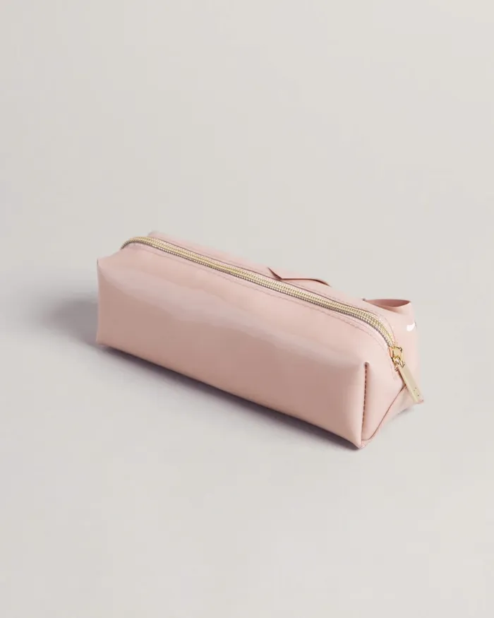 Women NIKARA 8211 Knot Bow Brush Case Pale Pink Ted Baker Wash and Makeup Bags