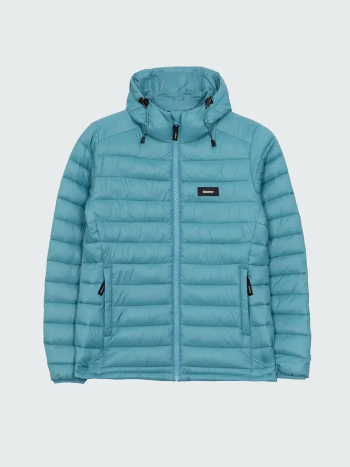 Women Nimbus Hooded Jacket Ocean Storm Finisterre Jackets Coats and Gilets