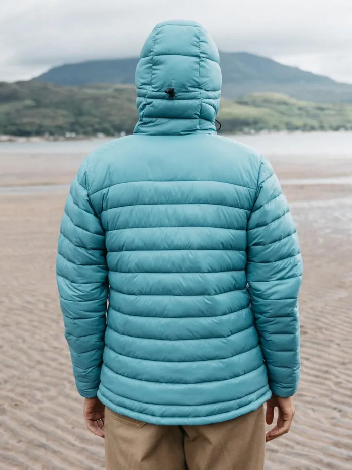 Women Nimbus Hooded Jacket Ocean Storm Finisterre Jackets Coats and Gilets