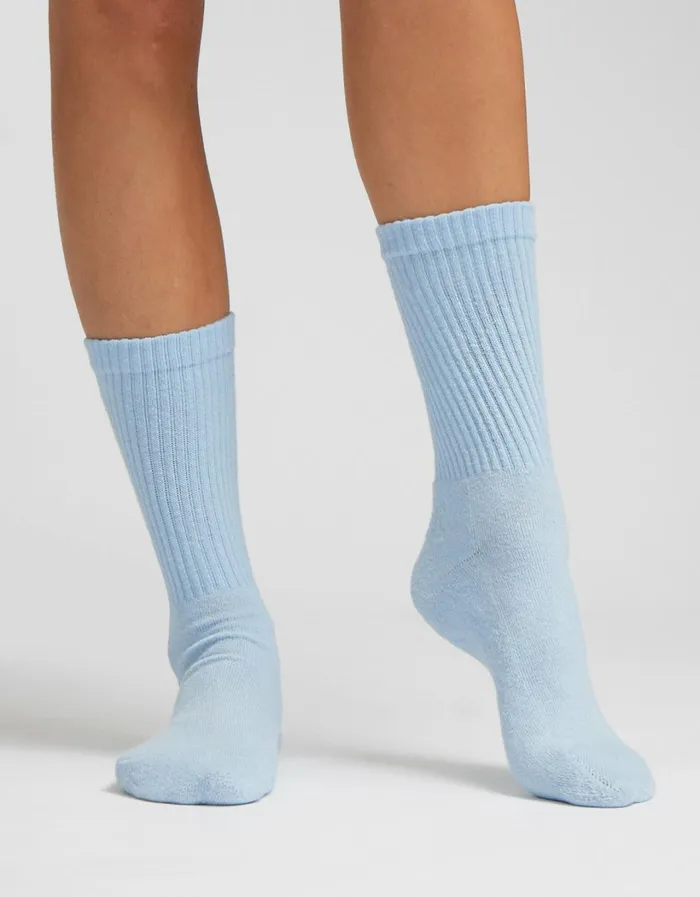 Women Organic Active Sock Raspberry Pink Colorful Standard Socks