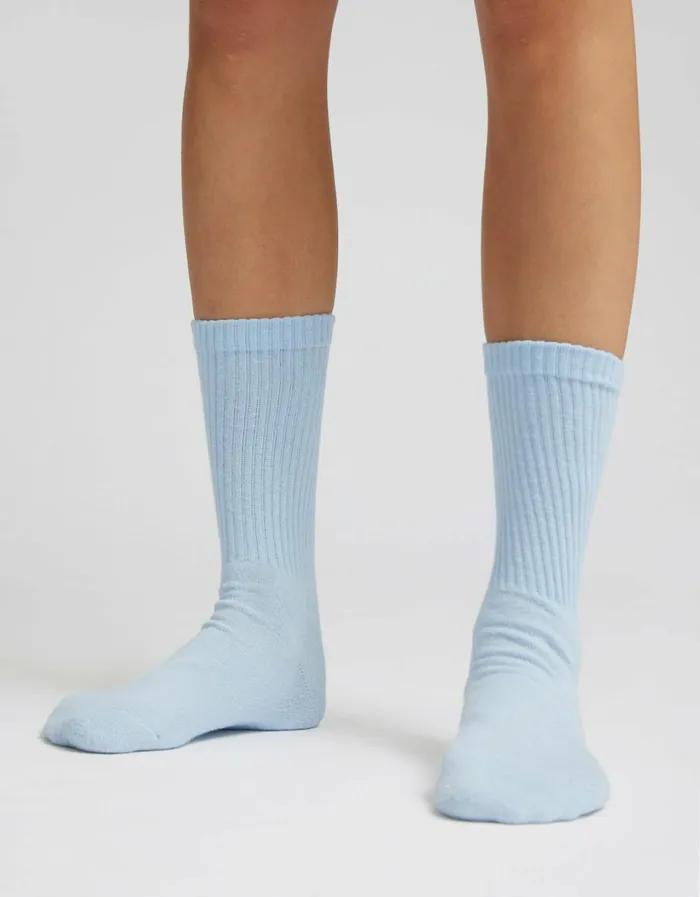 Women Organic Active Sock Raspberry Pink Colorful Standard Socks