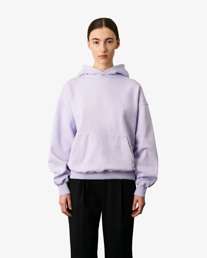 Women Organic Oversized Hood Sapphire Blue Colorful Standard Hoodies