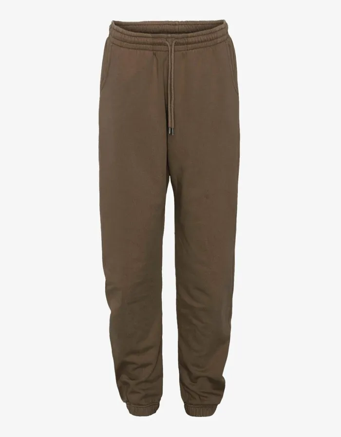 Women Organic Sweatpants Cedar Brown Colorful Standard Sweatpants