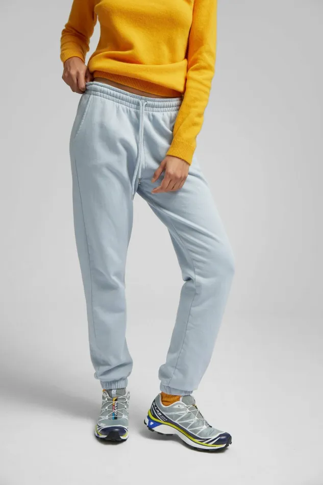 Women Organic Sweatpants Cedar Brown Colorful Standard Sweatpants