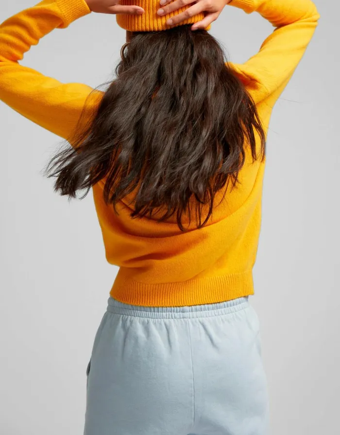 Women Organic Sweatpants Cedar Brown Colorful Standard Sweatpants