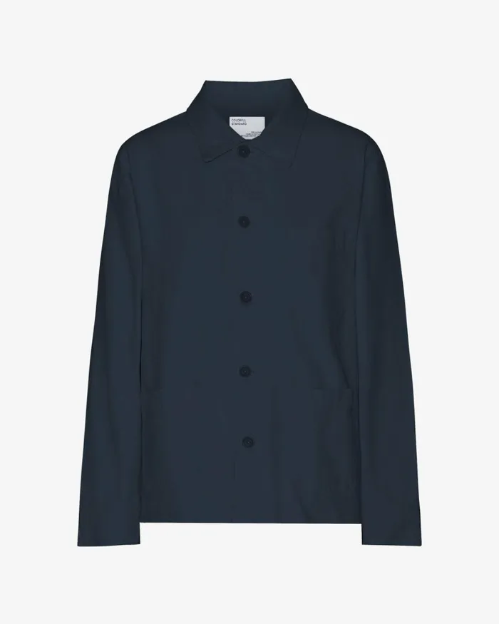 Women Organic Workwear Jacket Navy Blue Colorful Standard Workwear Jackets